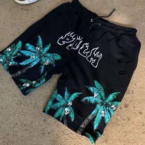 Palm angels sweat shorts size XL
